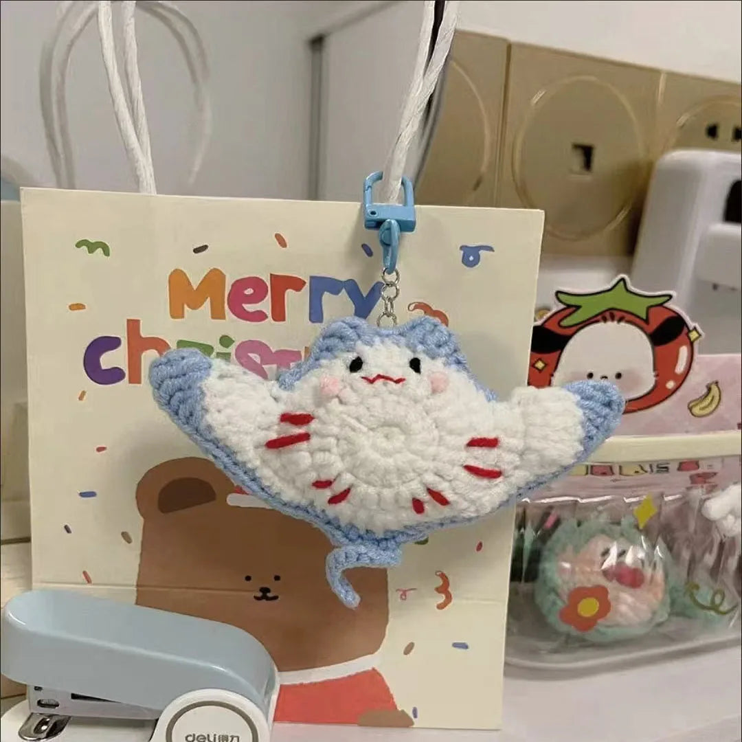 Handmade Crochet Sea Keychain