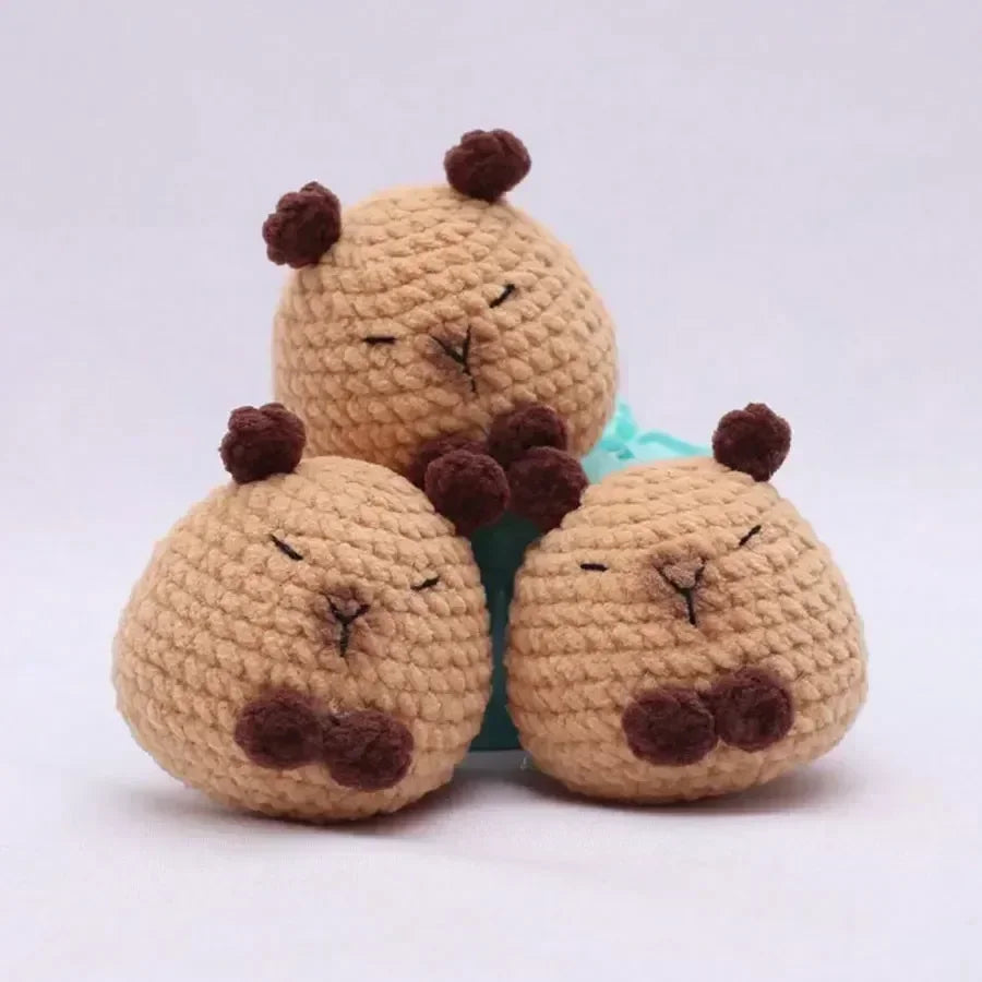 Crochet Capybara Plush Toy