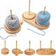 Wooden Yarn Holder Stand Tool