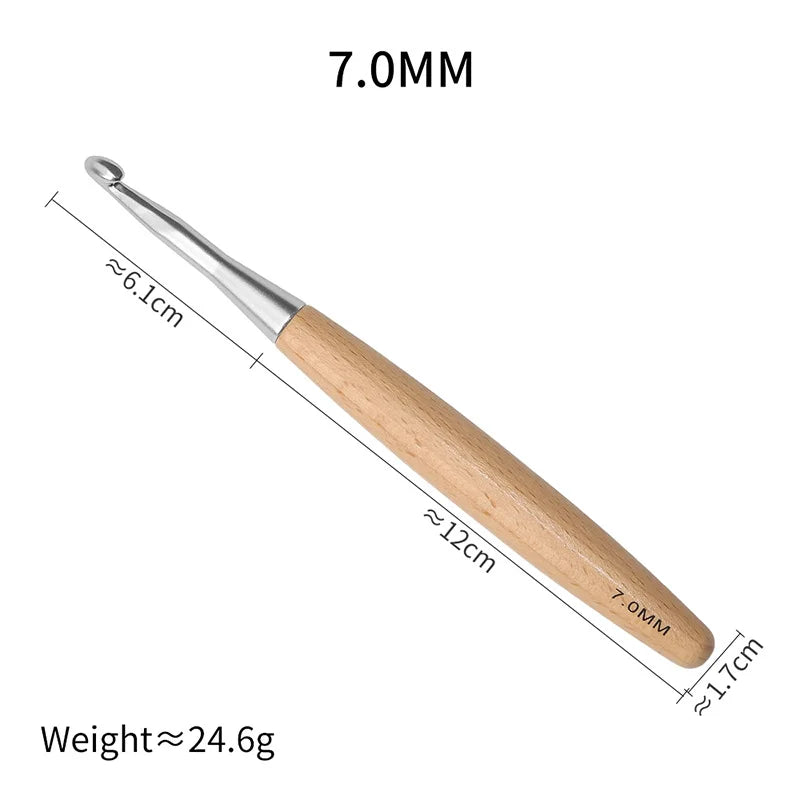 DIY Crochet Hook for Knitting & Yarn