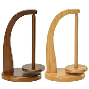 Wooden Rotating Yarn Holder Spinner