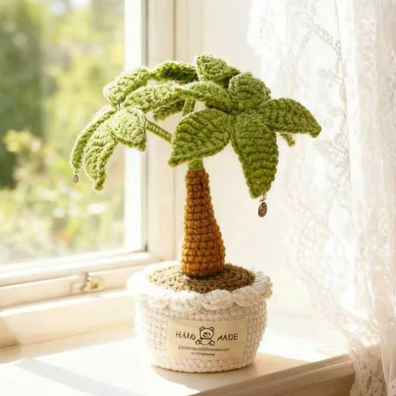 Handmade Crochet Money Tree
