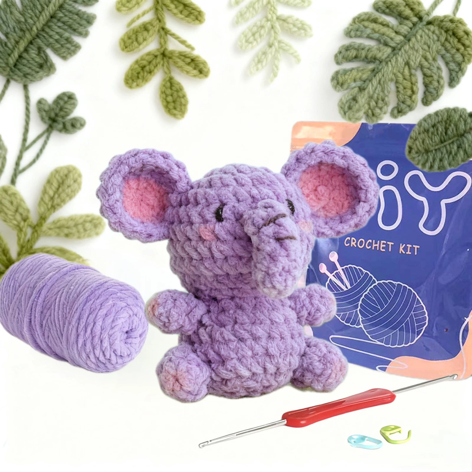 Easy Elephant Crochet Craft