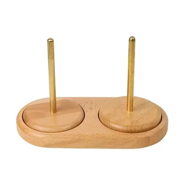 Wooden Yarn Holder Stand Tool