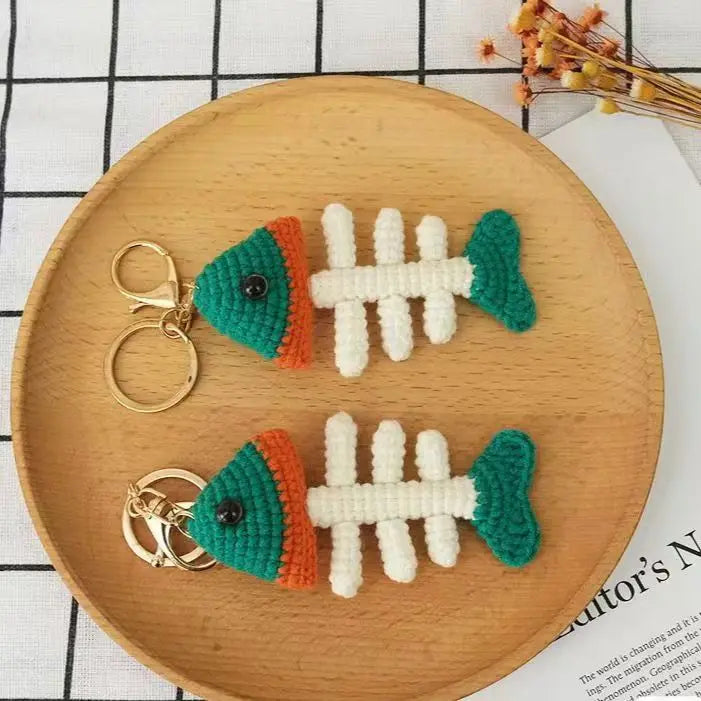 Handmade Crochet Sea Keychain